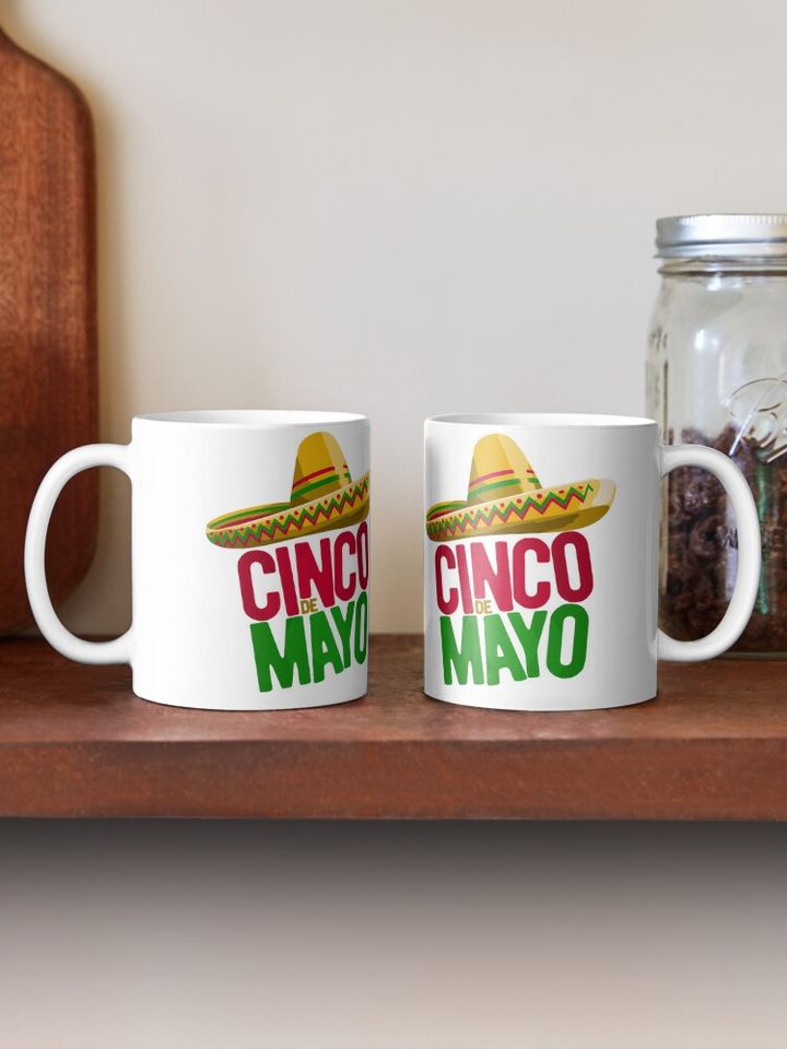 Cinco De Mayo Coffee Mug, Mexico Festival Mug