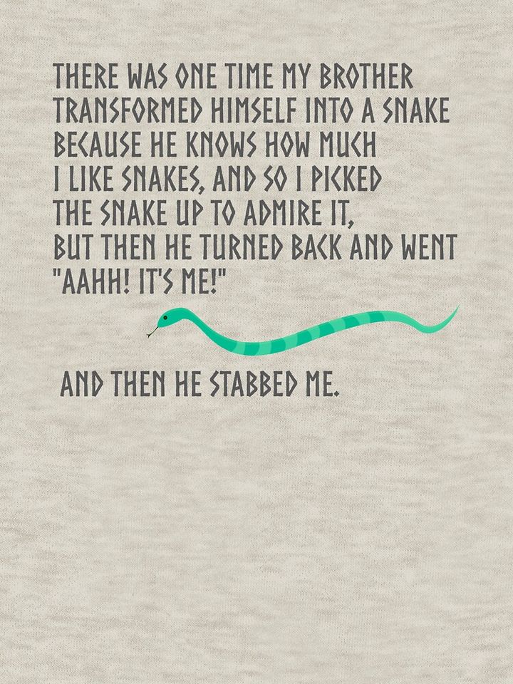 And Then He Stabbed Me. Classic T-Shirt