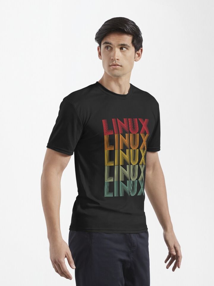 Cool Unique Linux OS Design Active T-Shirt
