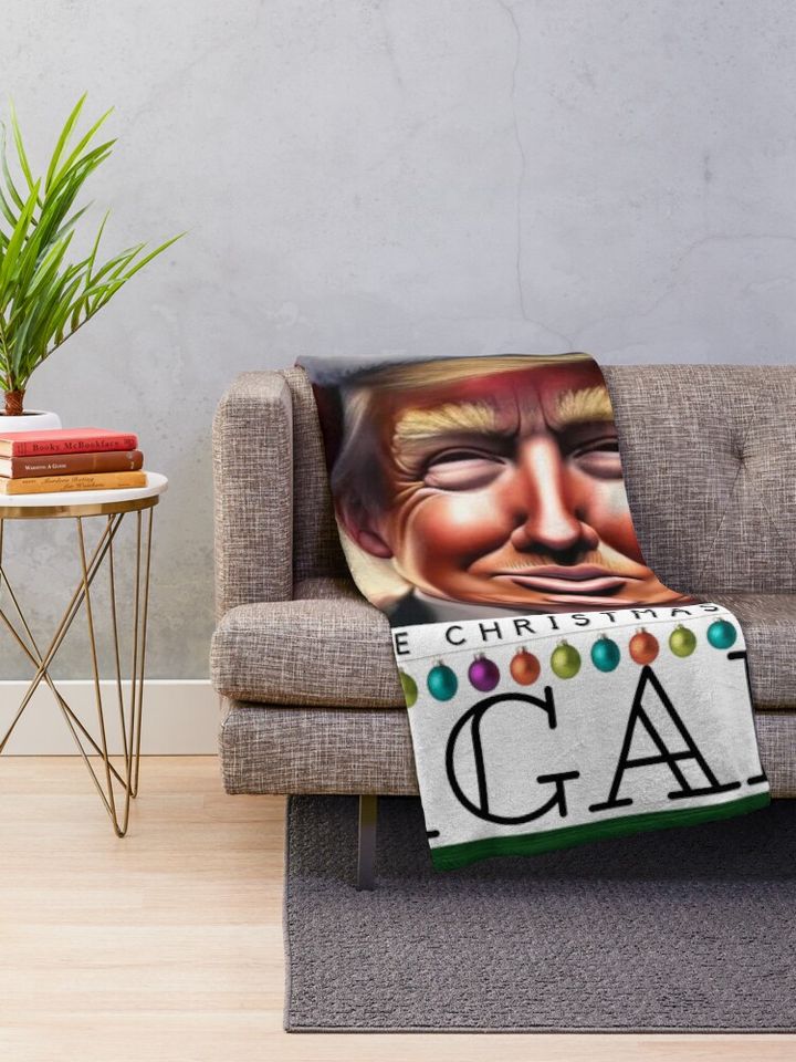 MAKE CHRISTMAS GREAT AGAIN Throw Blanket