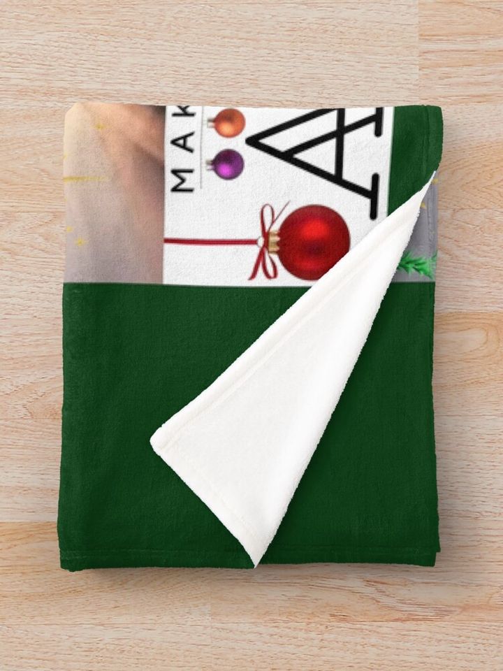 MAKE CHRISTMAS GREAT AGAIN Throw Blanket