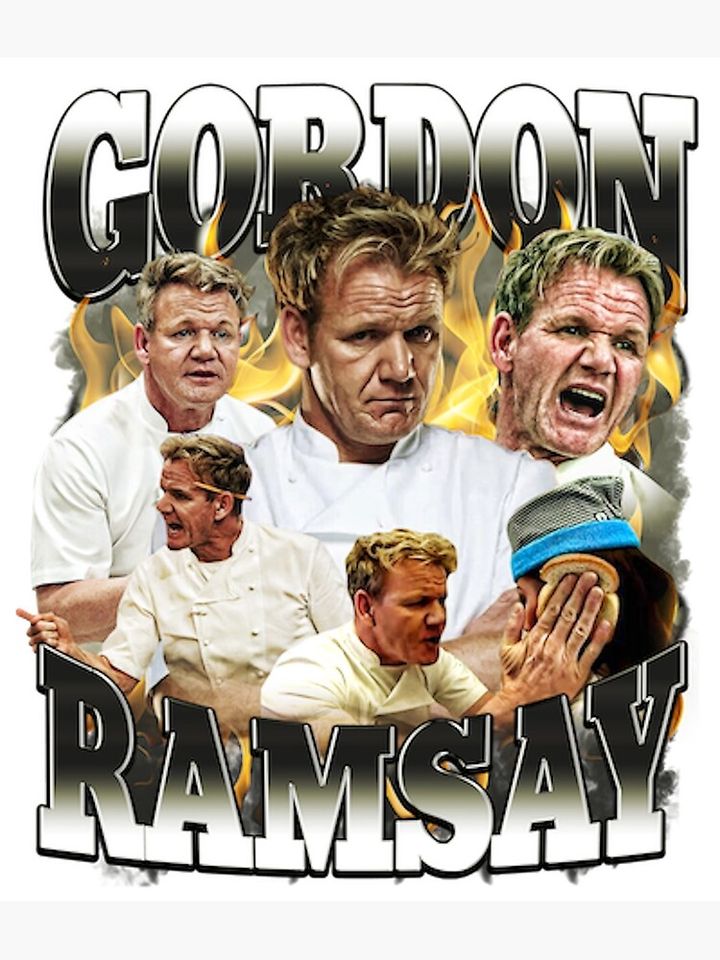 Gordon Ramsay bootleg design Premium Matte Vertical Poster