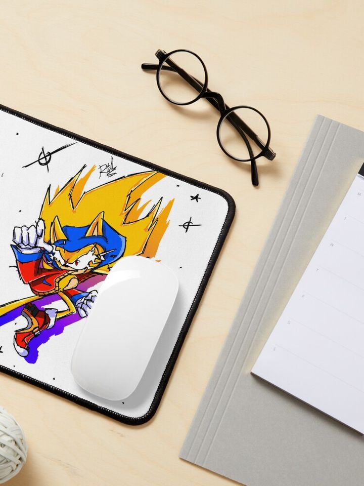 Super Sonic Drip Mouse Pad
