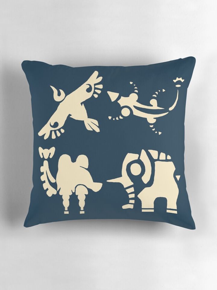 Mechanical Marvels Pillow