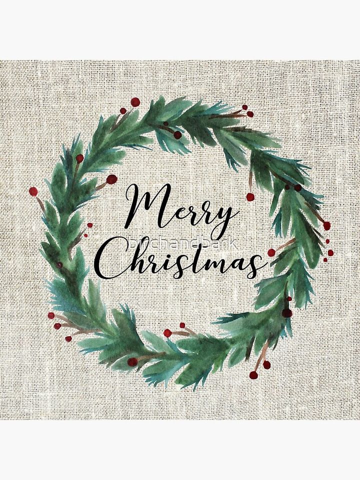 Christmas wreath Pillow