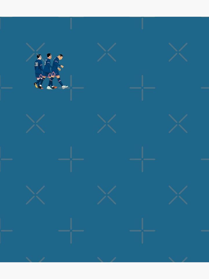 Messi Neymar Mbappe Chilling Backpack, Gift for Fan