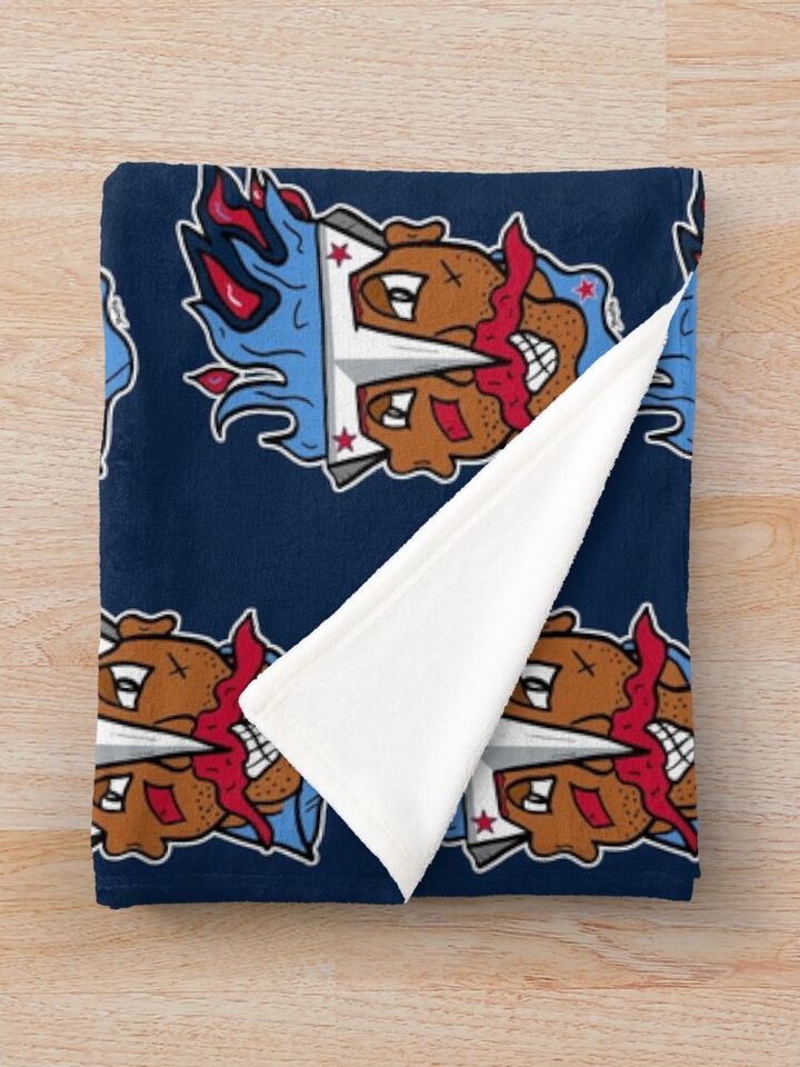 Benny the Titan Throw Blanket