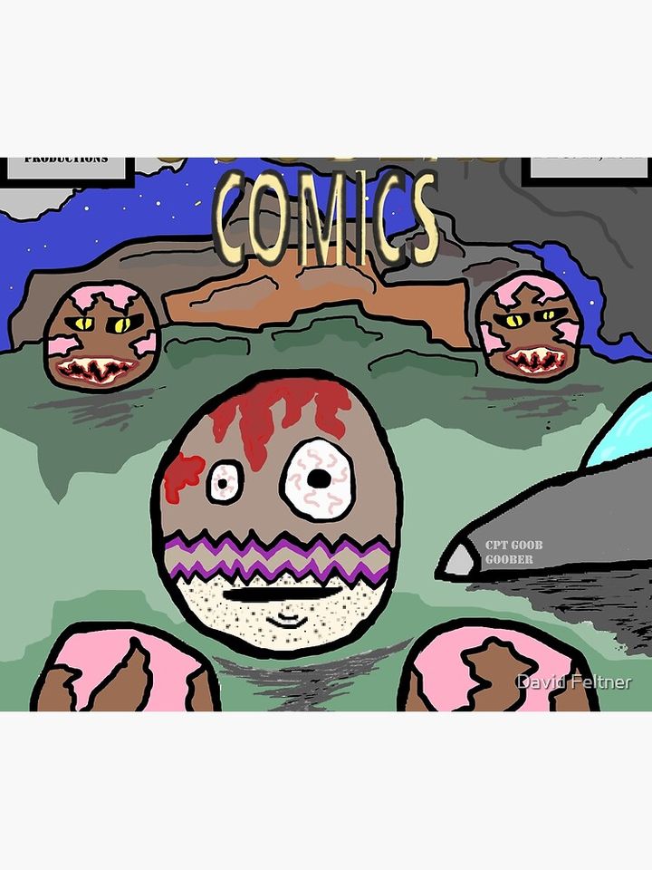 Goobers Comics Cover Issue 1 Throw Blanket