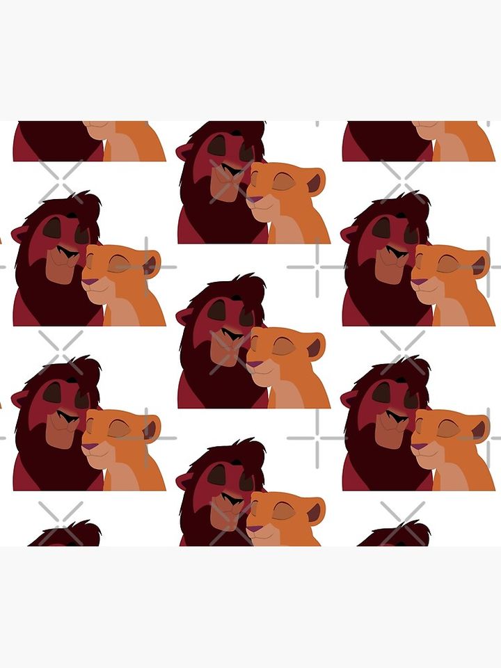 Kovu and Kiara Throw Blanket