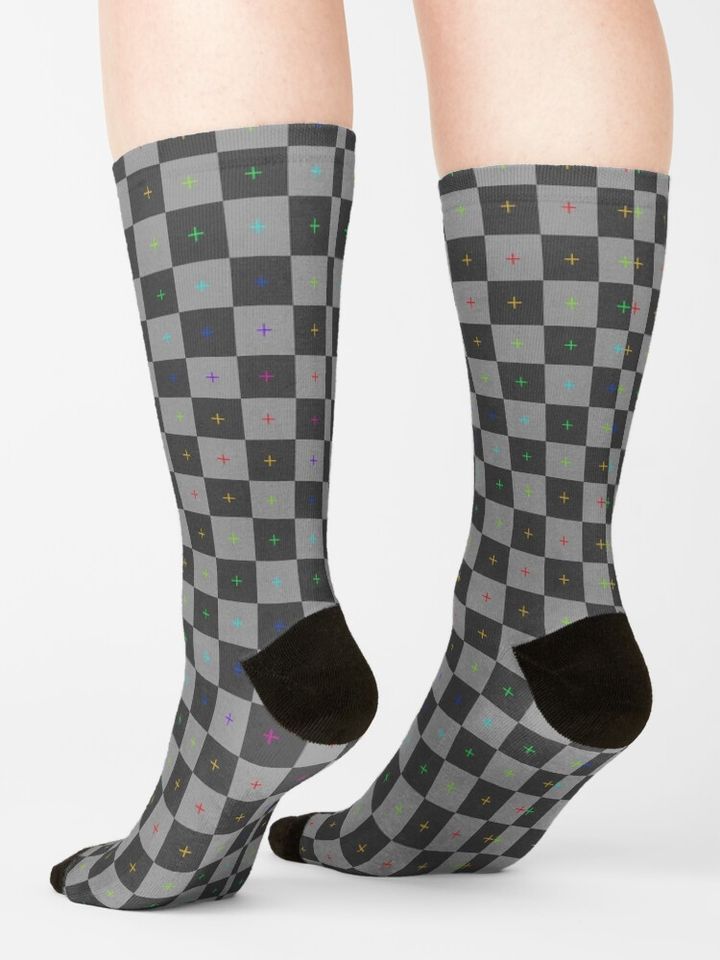 UV map checker Socks