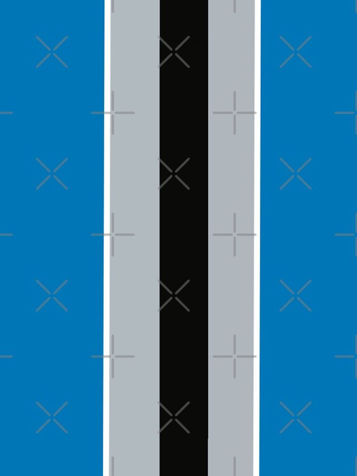 Detroit Lions Stripes iPhone Case