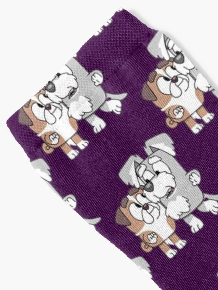 Space Invader Poster Vintage BlueyDad Socks