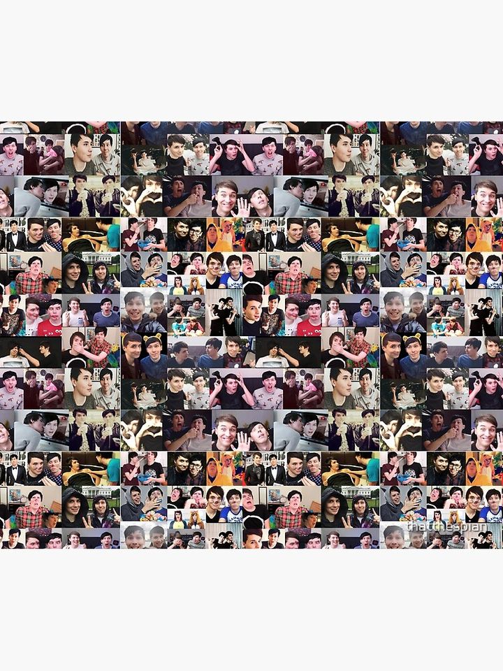 Dan and Phil!  Throw Blanket