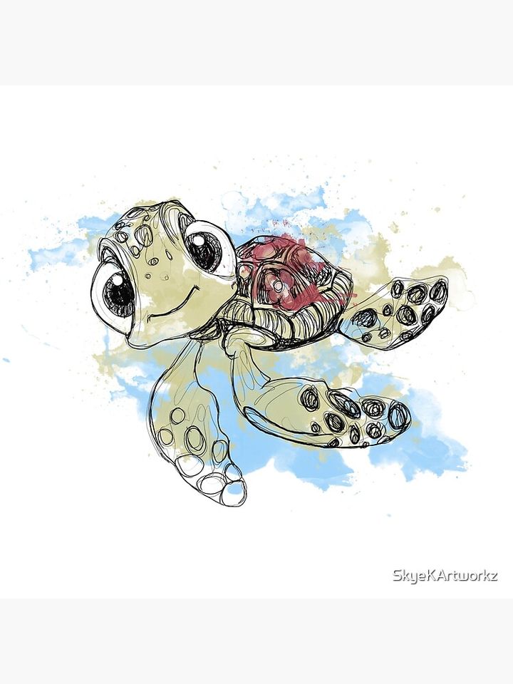 Waterline Squirt from Finding Nemo Pillow
