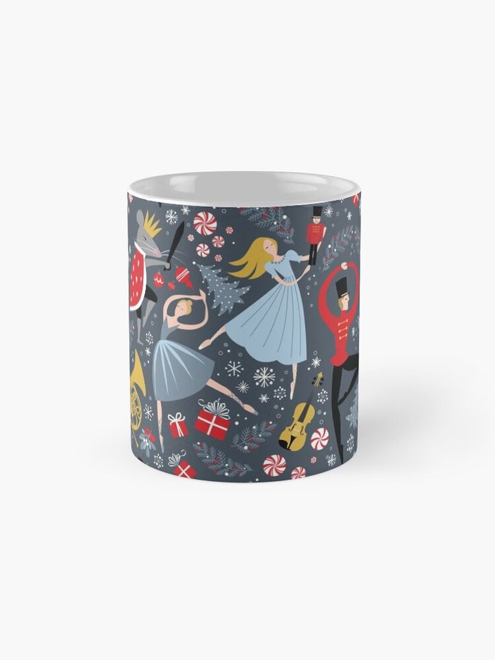 Clara's Nutcracker Ballet repeat by Robin Pickens Coffee Mug