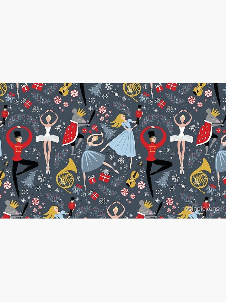 Clara's Nutcracker Ballet repeat by Robin Pickens Coffee Mug