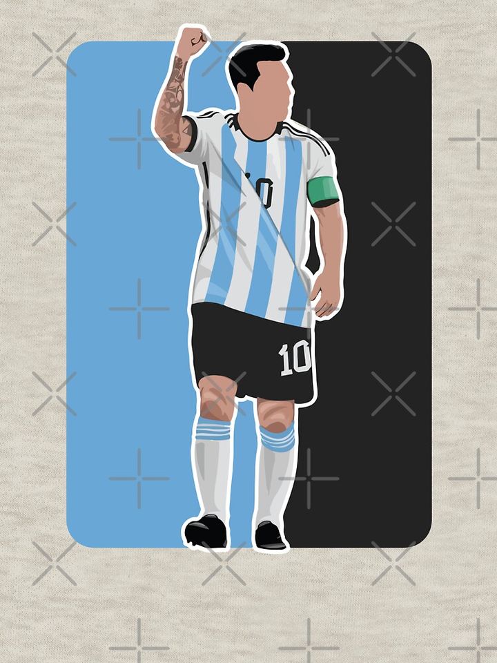 Messi World Cup 2022 Pullover Sweatshirt