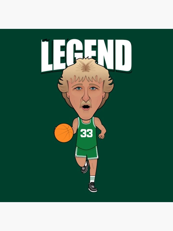 Larry Bird Legend 33   Pillow, Basketball Gift, Gift for Fan