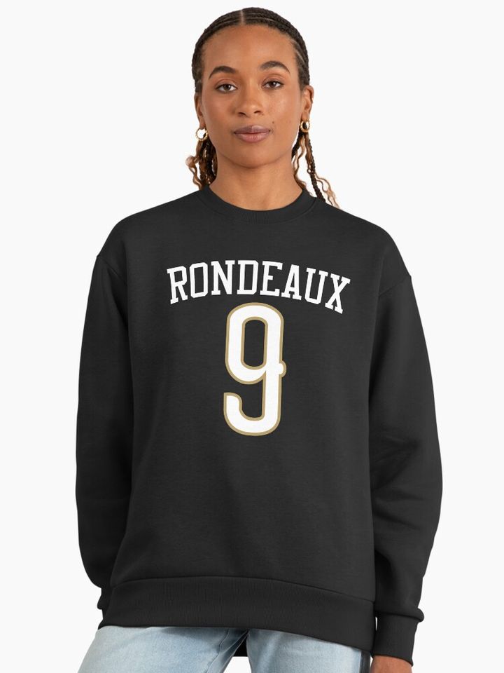 Rondeaux No. 9 (Gold/White) Premium Oversized Sweatshirt