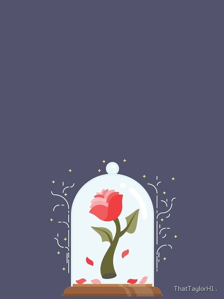 The Beast's Rose iPhone Case