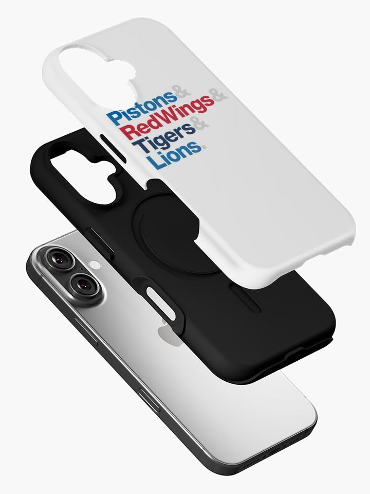 Detroit Sports Teams iPhone Case