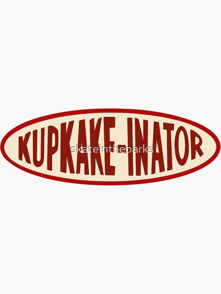 Kupkake-Inator Logo Sticker