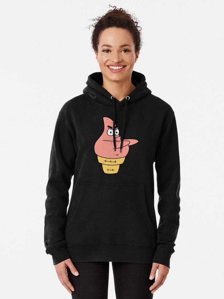 Patrick Star for Ice Cream Funny Hoodie