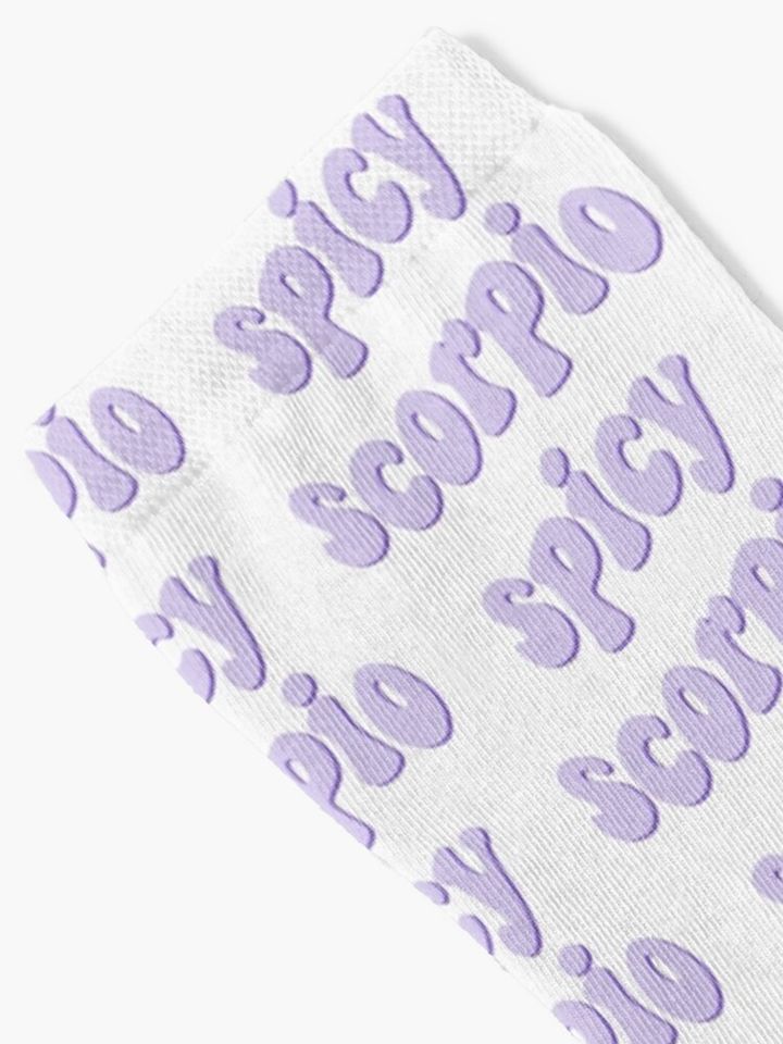 Spicy scorpio Socks
