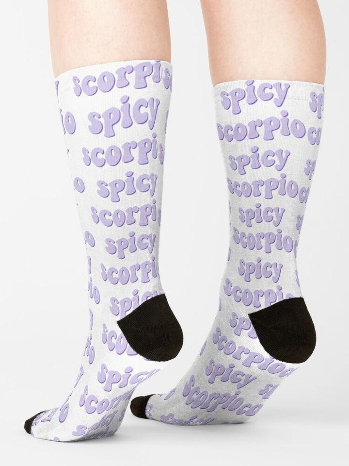Spicy scorpio Socks