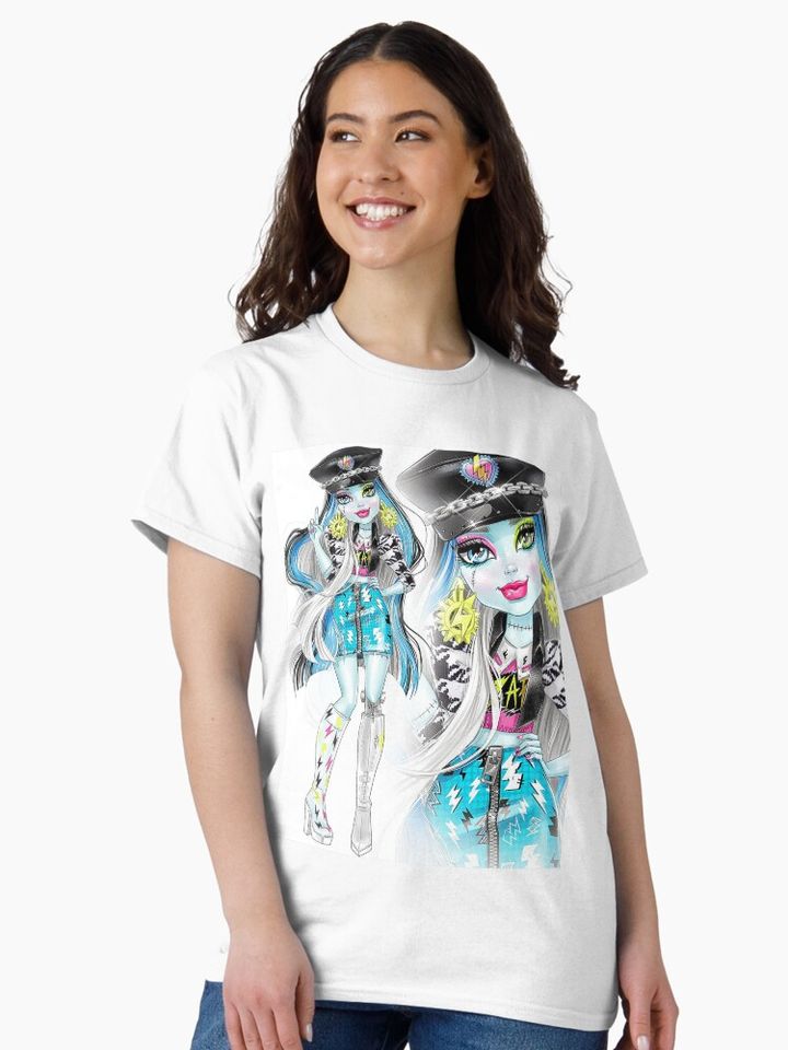 Frankie Stein Classic T-Shirt – Fun Cartoon Inspired Casual Graphic Tee