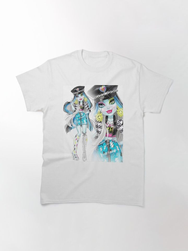 Frankie Stein Classic T-Shirt – Fun Cartoon Inspired Casual Graphic Tee