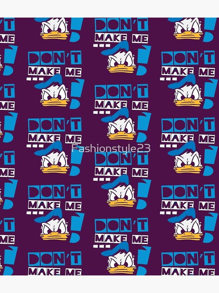 Angry Donald Duck face, daisy duck Donald Duck  Backpack