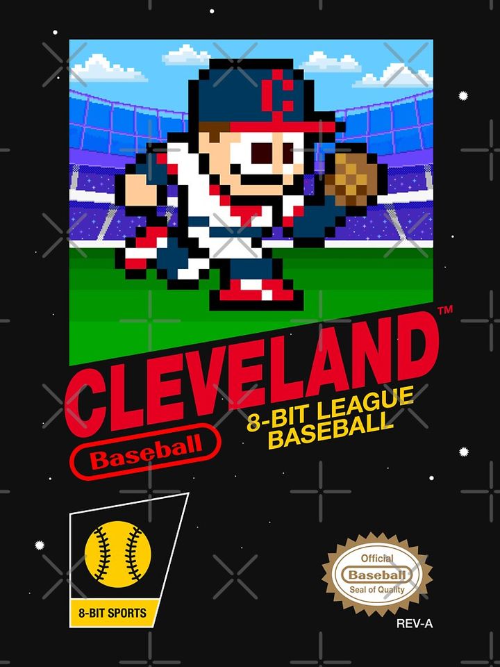 Cleveland (8-bit Videogame Cart) T-Shirt