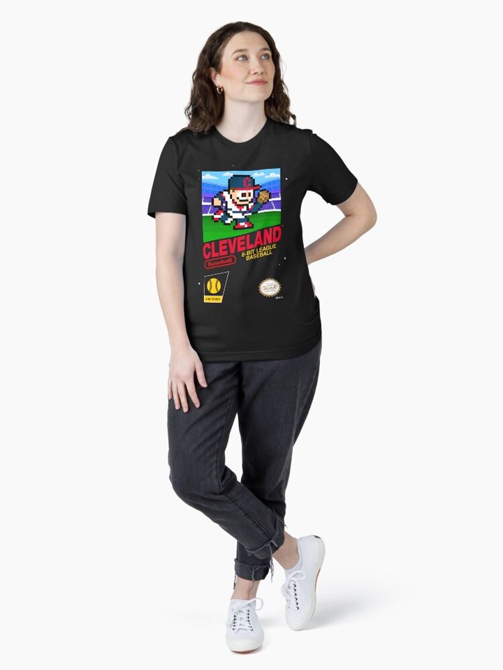 Cleveland (8-bit Videogame Cart) T-Shirt
