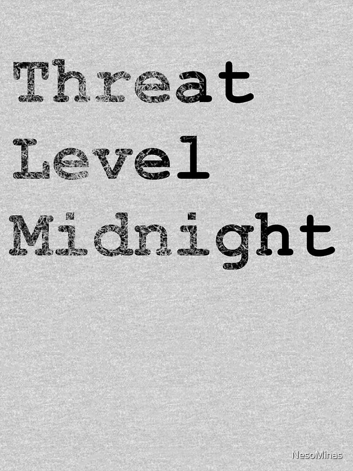 Threat Level Midnight - The Office Classic T-Shirt