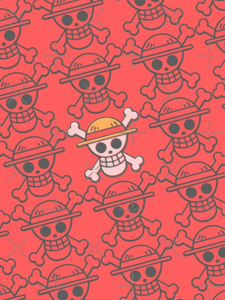 One piece pirates skull iPhone Case