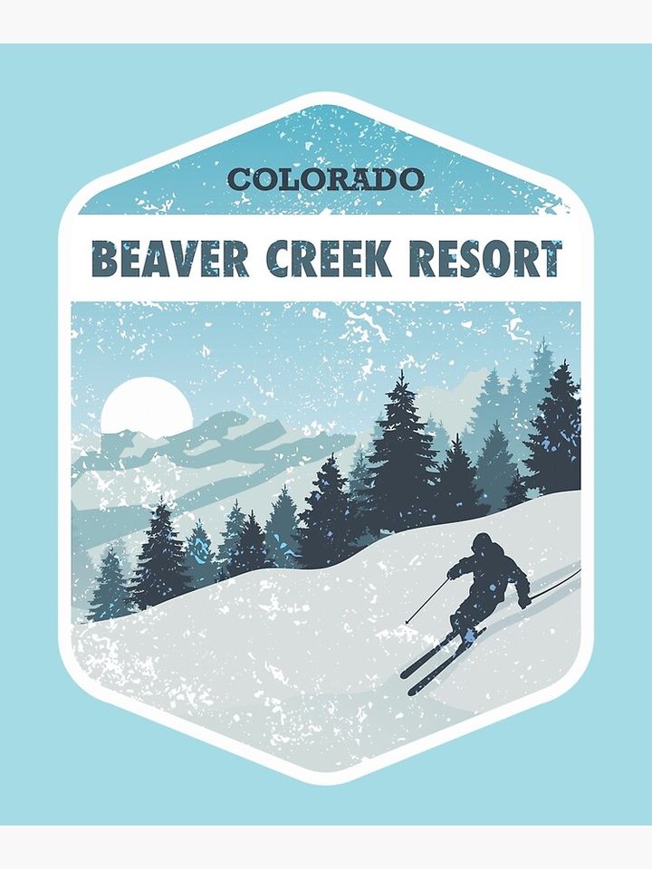 Beaver Creek Resort Premium Matte Vertical Poster