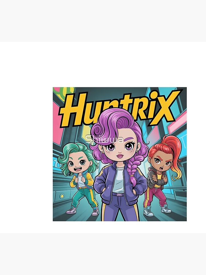 Huntrix Squad – Kawaii Anime Superstars Unite! Socks