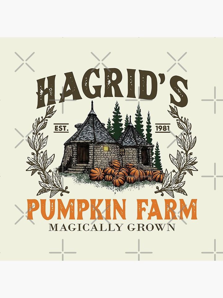 Pumpkin Farm Halloween Season Pillow