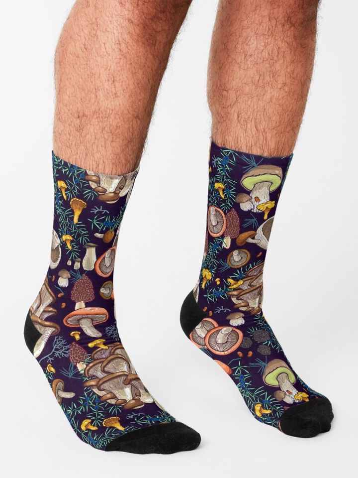 Dark dream forest Socks
