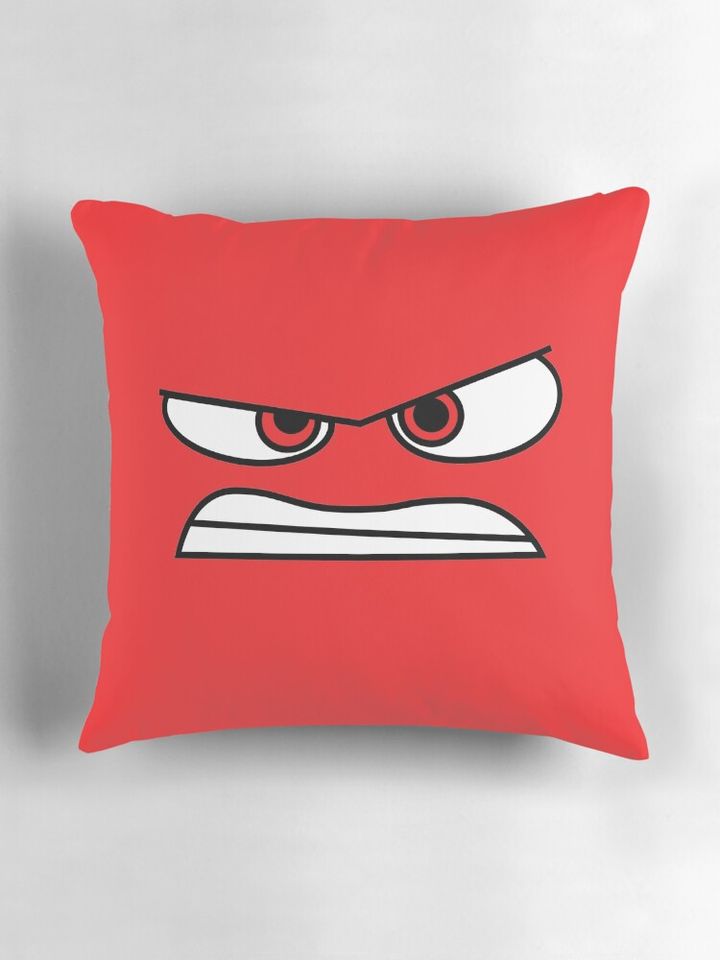 Anger (Inside Out) Version 2 Pillow