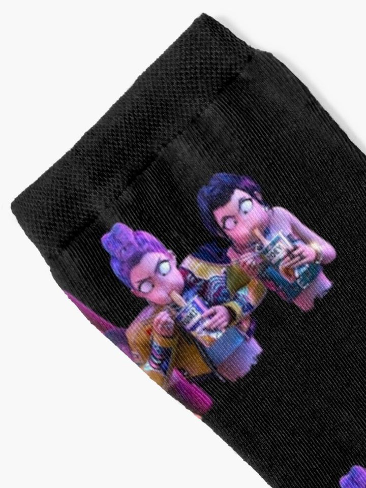Ramen Kpop Huntrix Socks, Gift For Fan