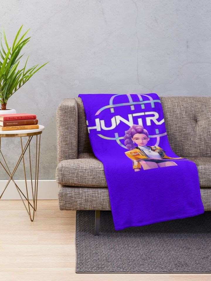 kpop demon hunters Fleece Blanket