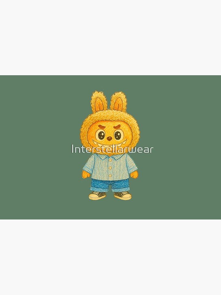 Cute Labubu Zipper Pouch, Cute Bags Gift, Gift for Fan