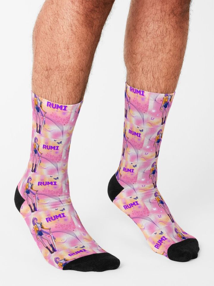 Rumi - Huntrix - K-POP DEMON HUNTERS Socks