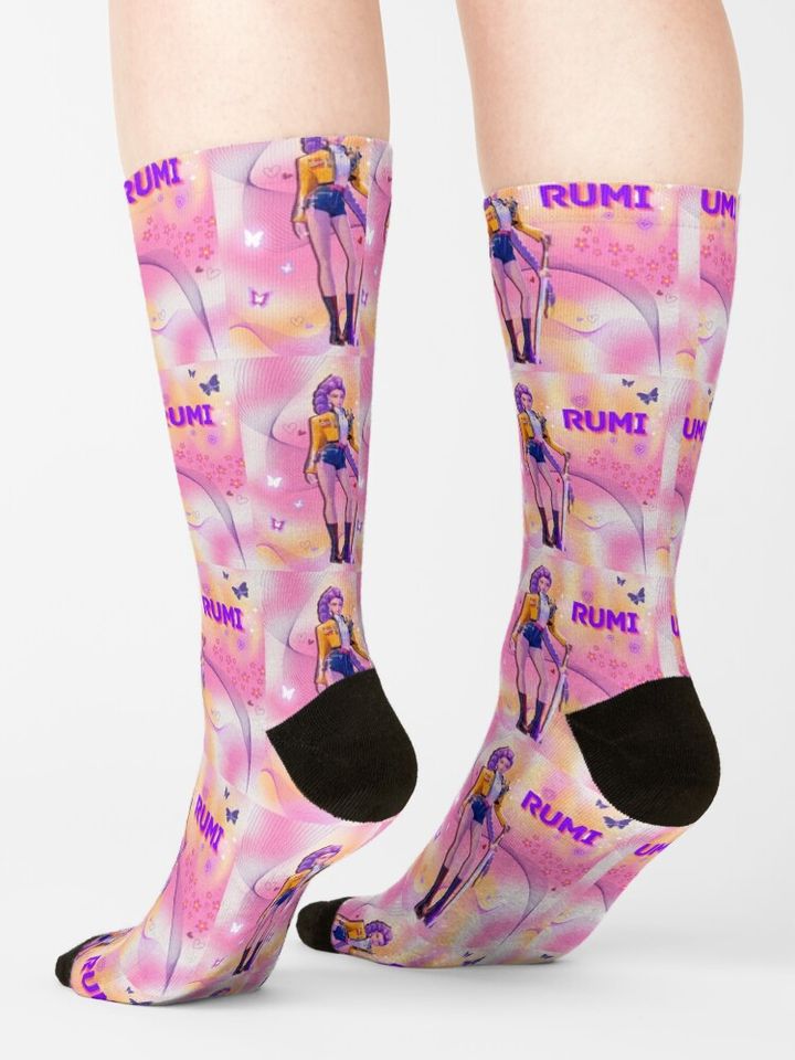 Rumi - Huntrix - K-POP DEMON HUNTERS Socks