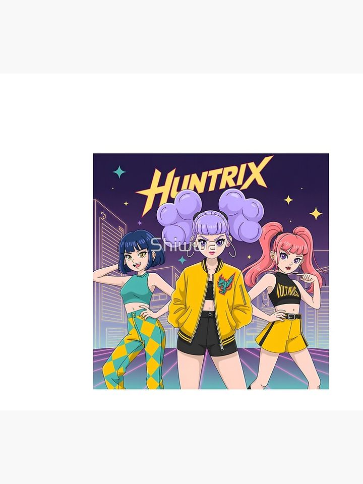 3D Anime-Style K-pop inspired in HUNTRIX Socks