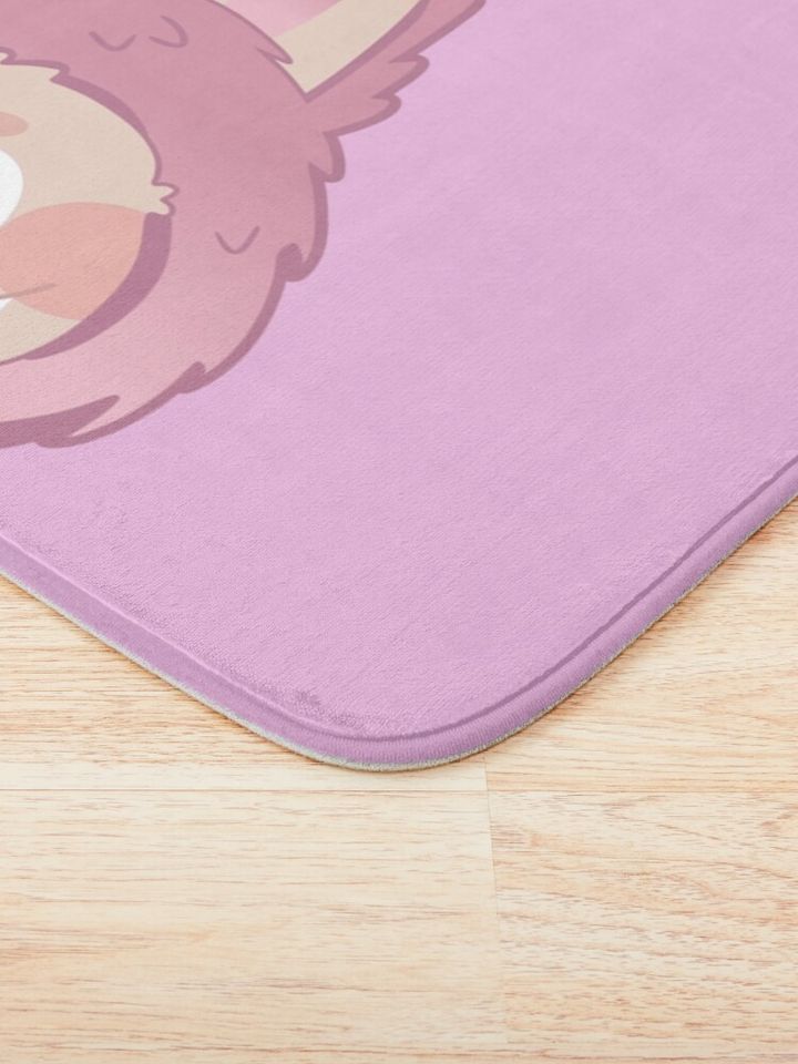 Labubu lychee berry peeker v2 Bath Mat, For Bathroom, For Kitchen