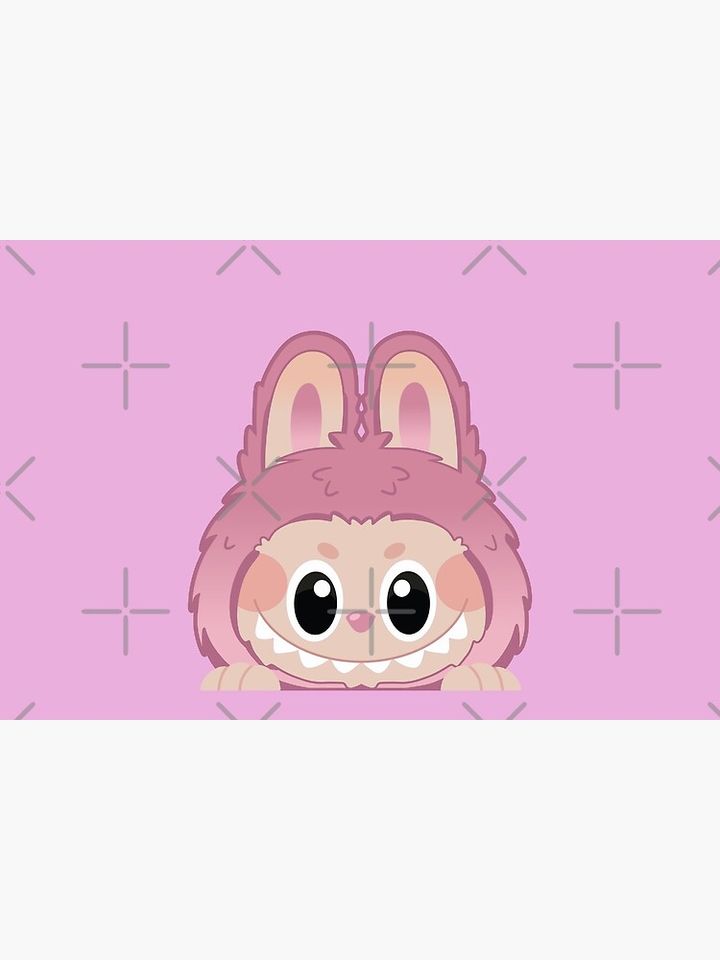 Labubu lychee berry peeker v2 Bath Mat, For Bathroom, For Kitchen