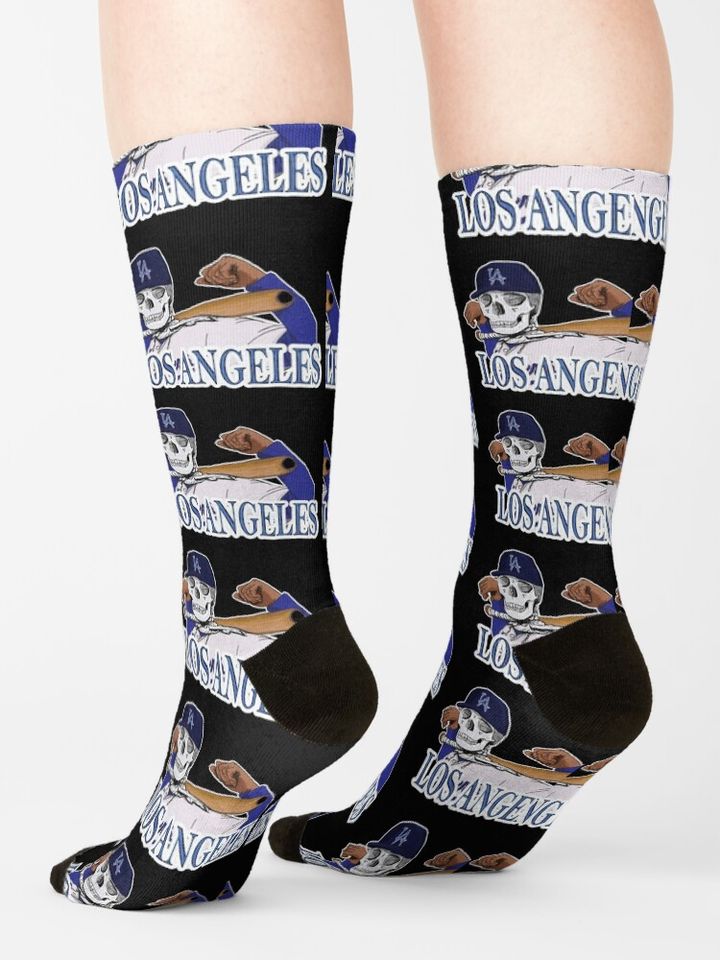 Los angeles skull player Socks